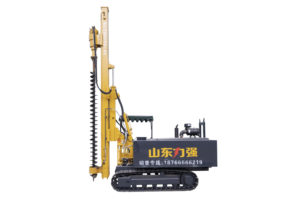 太阳能光伏支架打桩机